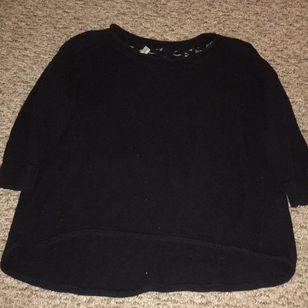 Black sweater